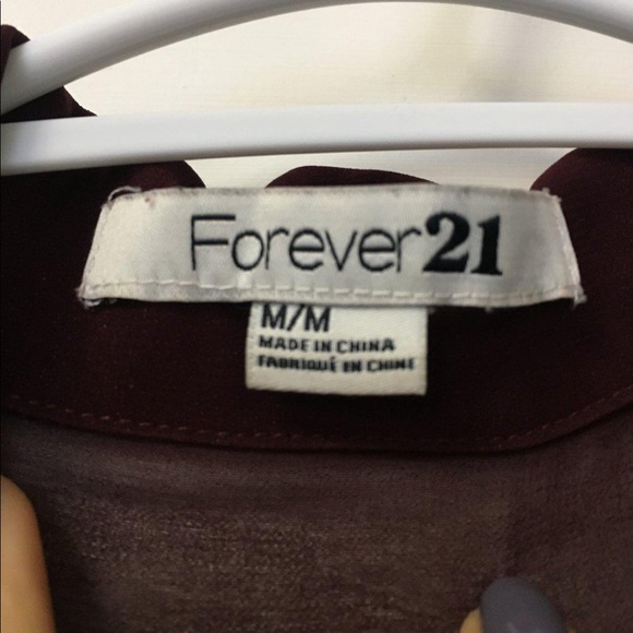 Sheer button up tee - Picture 2 of 3